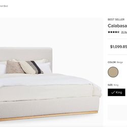 City Furniture King Calabasas Frame w Tempurpedic Adaptpro