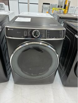 🇺🇸Memorial Day Sale!🫡GE Profile 7.8 cu. ft. Capacity Smart Vented Front Load Electric Dryer in Carbon Graphite with Steam and Sanitize Cycle $610 o
