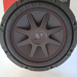 KICKER 10 INCH DUAL 4 OHM VOICE COIL CAR SUBWOOFER 700 WATTS 