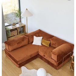 Orange couch