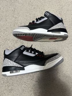VNDS JORDAN 3 BLACK CEMENT SIZE 9.5