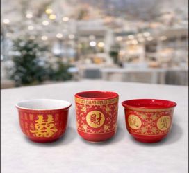 Tazas Chinas de la Prosperidad