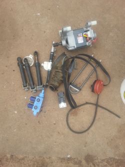 Whirlpool Duets, washing machine motor and other parts