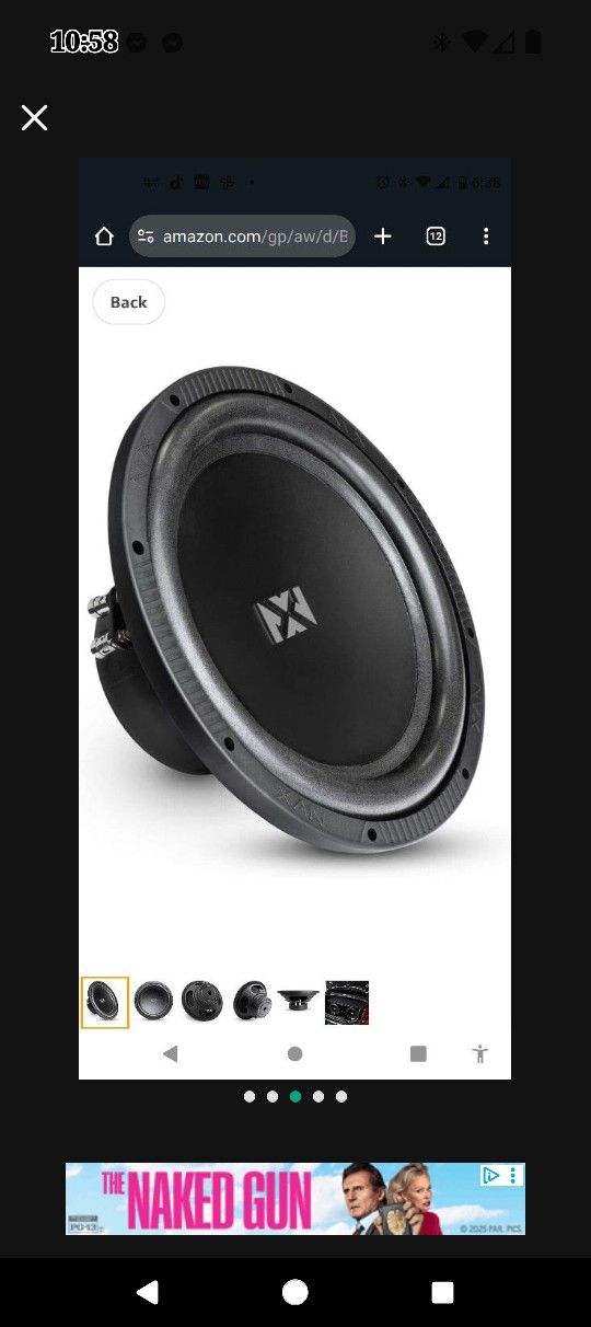 NVX Subwoofers/ New