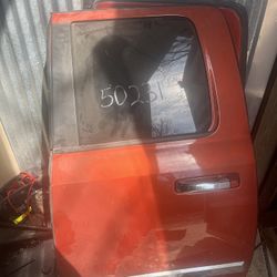2009 Ram 1500 Sunburst Orange Rear Full Cab Doors (both Left and Right)