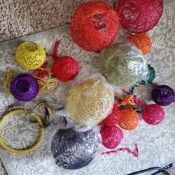 String ball light covers