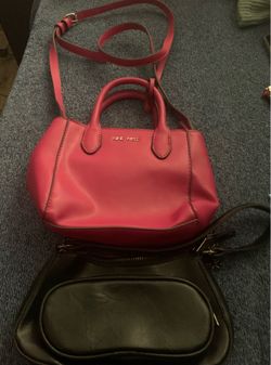 Small leather hand bags
