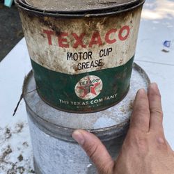 texaco oil can vintage  Looking to trade as well