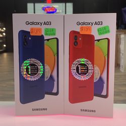 Galaxy A03 64GB Unlocked Brand New