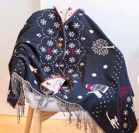 Ghibli Shawl Stole Kiki's Delivery Service