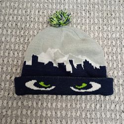 SEATTLE Seahawks 12TH Man Fan City View Beanie