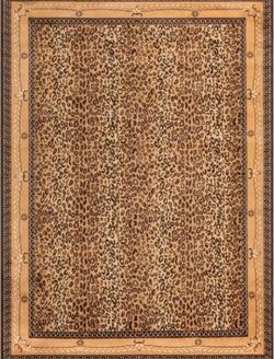 Stunning Leopard Area Rug