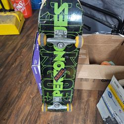 Old skateboard.