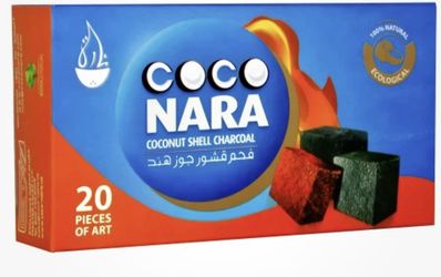 Coco Nara Coconut Shell Charcoal 20 PIECES