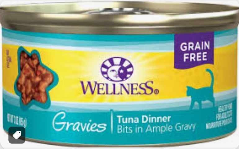 Wellness Gravies wet cat food—tuna dinner