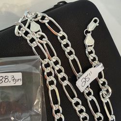 Genuine Silver 925.  5 Chains Available