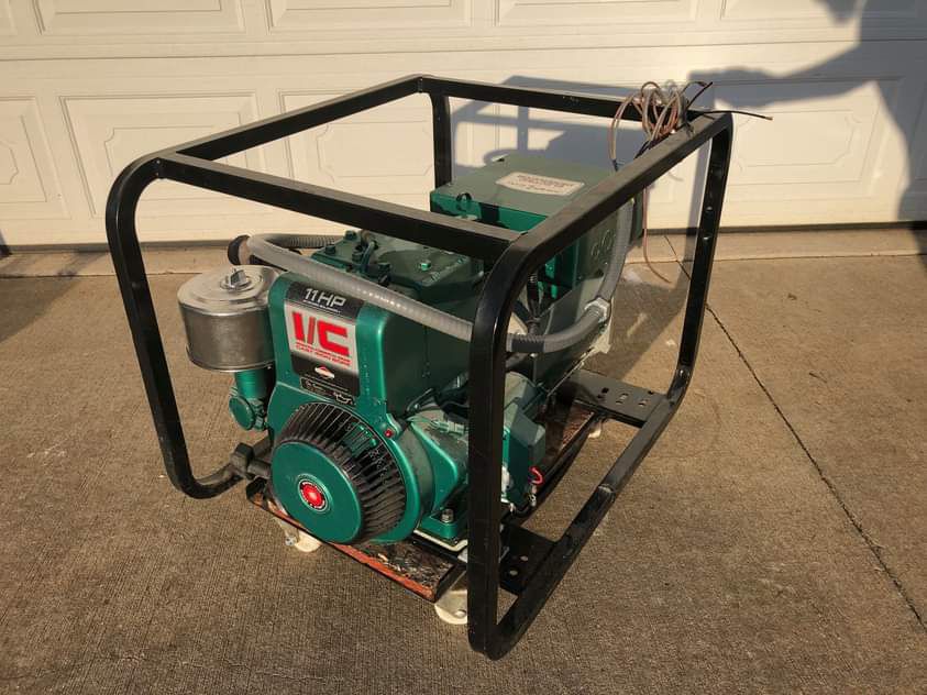 11hp Stand-by Power Generator And $1800 Transfer Panel 