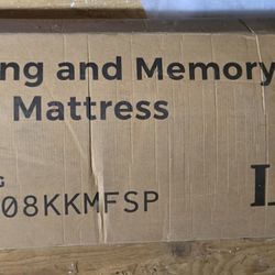 Linen Spa 8-in Spring Hybrid Foam Mattress (King)