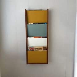 Mid Century Magazine Rack