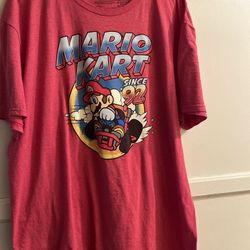 Mario Kart Graphic T-Shirt | Red | Size LG|EG|TG