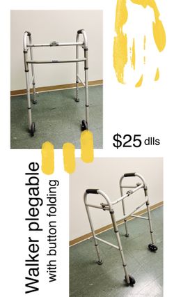 Walker plegable