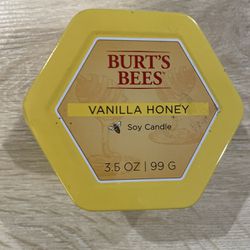 Burt’s Bees Vanilla Honey Soy Candle