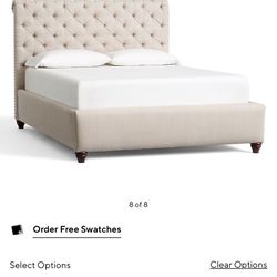 Pottery Barn King Size Bed
