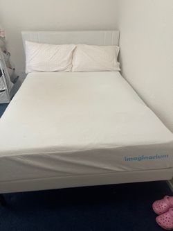 Bed frame and mattress