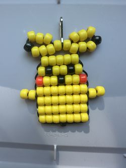 Hand Made Pikachu Key Chain