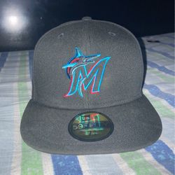 Miami Marlins Fitted 7 1/2
