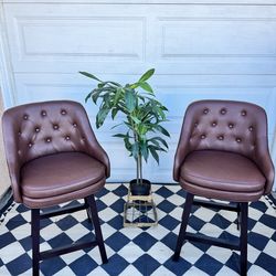 Set of 2, Counter Height Stools