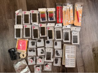 False lashes & eyelash extension supplies