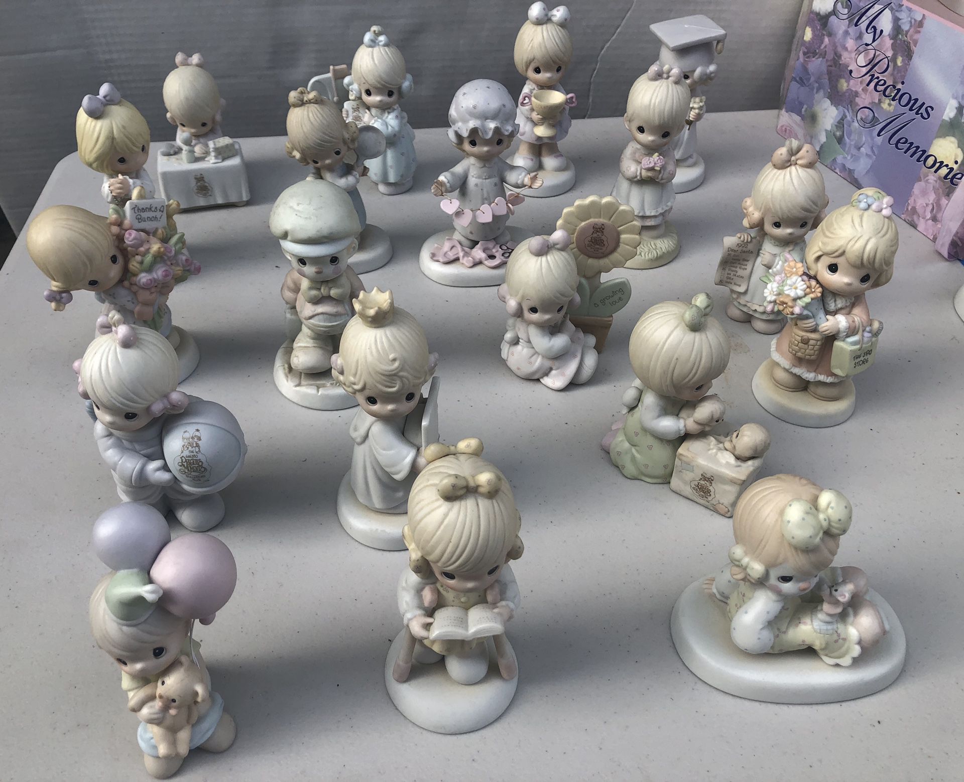 Precious moments porcelain figurines $6 each
