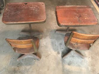 Antique school desks $75 each