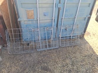 3 comercial dish washer metal trays