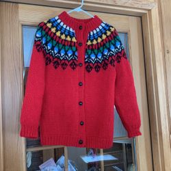 Wool Hand Knitted Sweater 