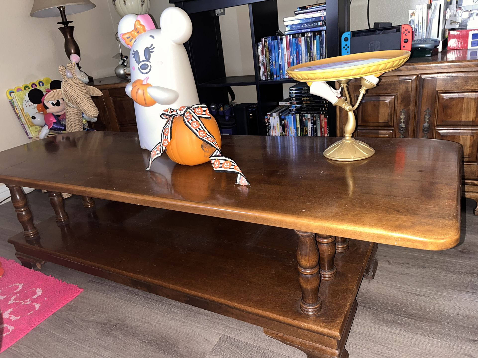Solid Wood Coffee Table