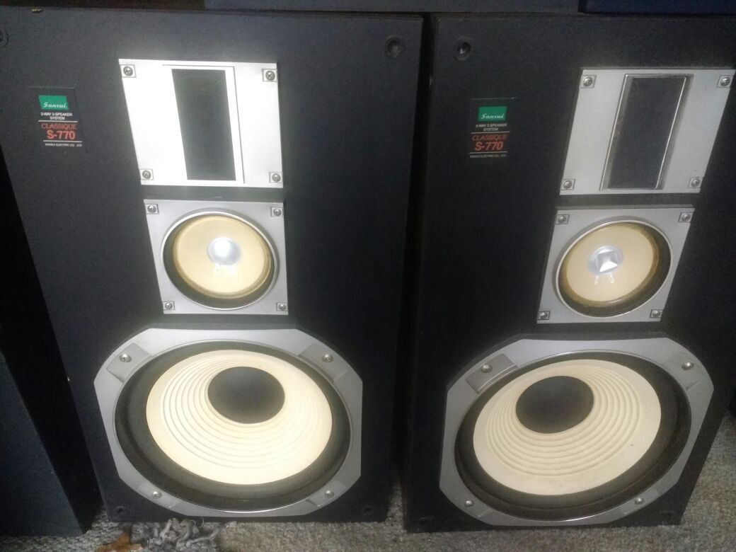 Sansui S770 speakers