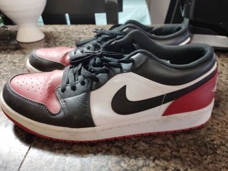 Air Jordan 1 Low Rise Shoes Excellent Condition Size 12