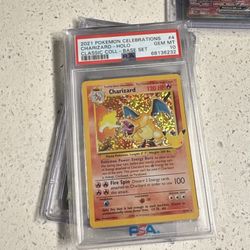 Celebration Charizard Psa 10