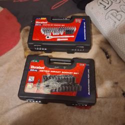 60pc master bit set and 39pc impact  socket set