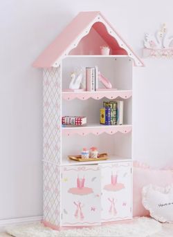 Swan lake bookshelf 65x32 inches, used, very clean