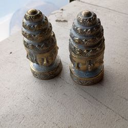 Vintage Brass Mukhalingam statue