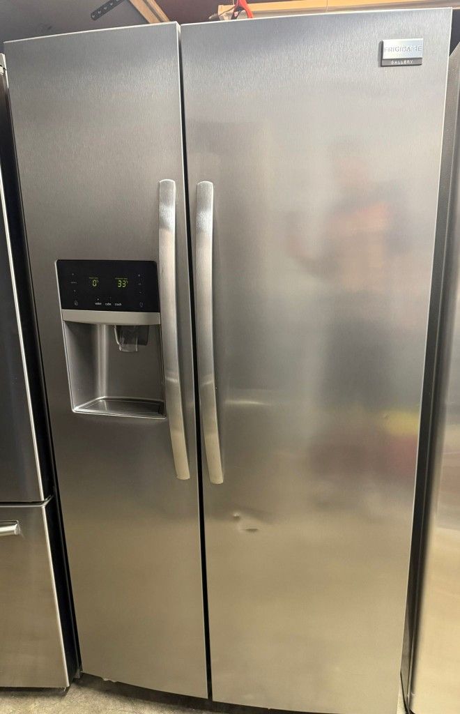 Refrigerator, Frigidaire Stainless Steel