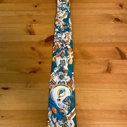 1990 Miami Dolphins Tie 
