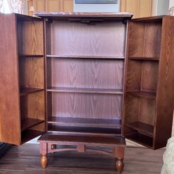 DVD Cabinet originally from Costco TV armoiress / entertainment cabinet