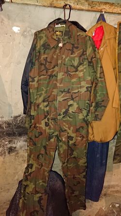 Vintage Camo coveralls hunting never worn