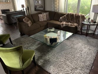 Bloomingdale’s Brown Sectional