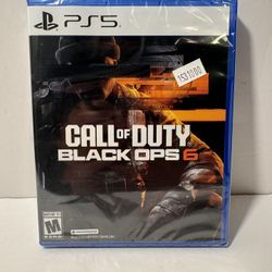 Call Of Duty Black Ops 6- Sony PlayStation 5 PSP5 COD