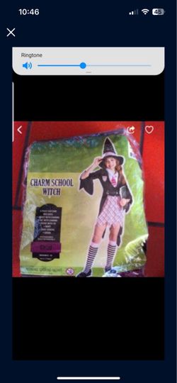 School witch costume